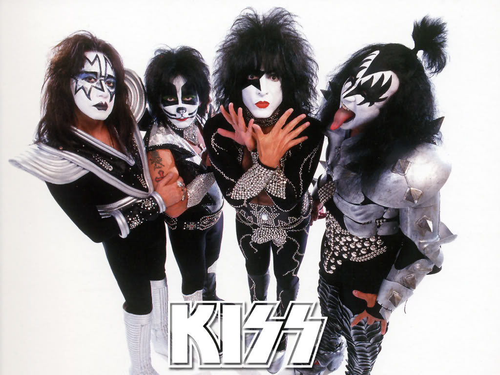 3. "Rock and Roll Nail Art featuring Kiss Band" - wide 7
